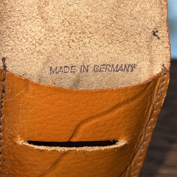 Vintage German Map Wheel, Leather Pouch, Nautical, Statute, Inch/Miles,Cent/Kilo - Picture 7 of 14